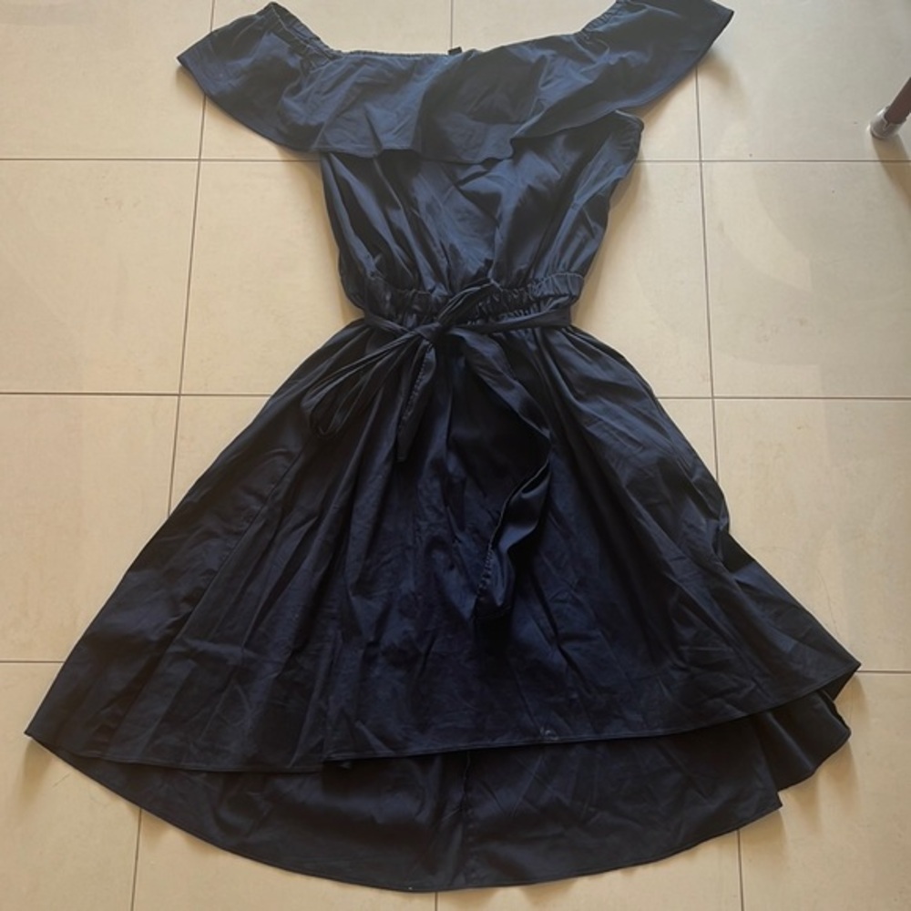 Saks Fifth Avenue Blue High Low Dress